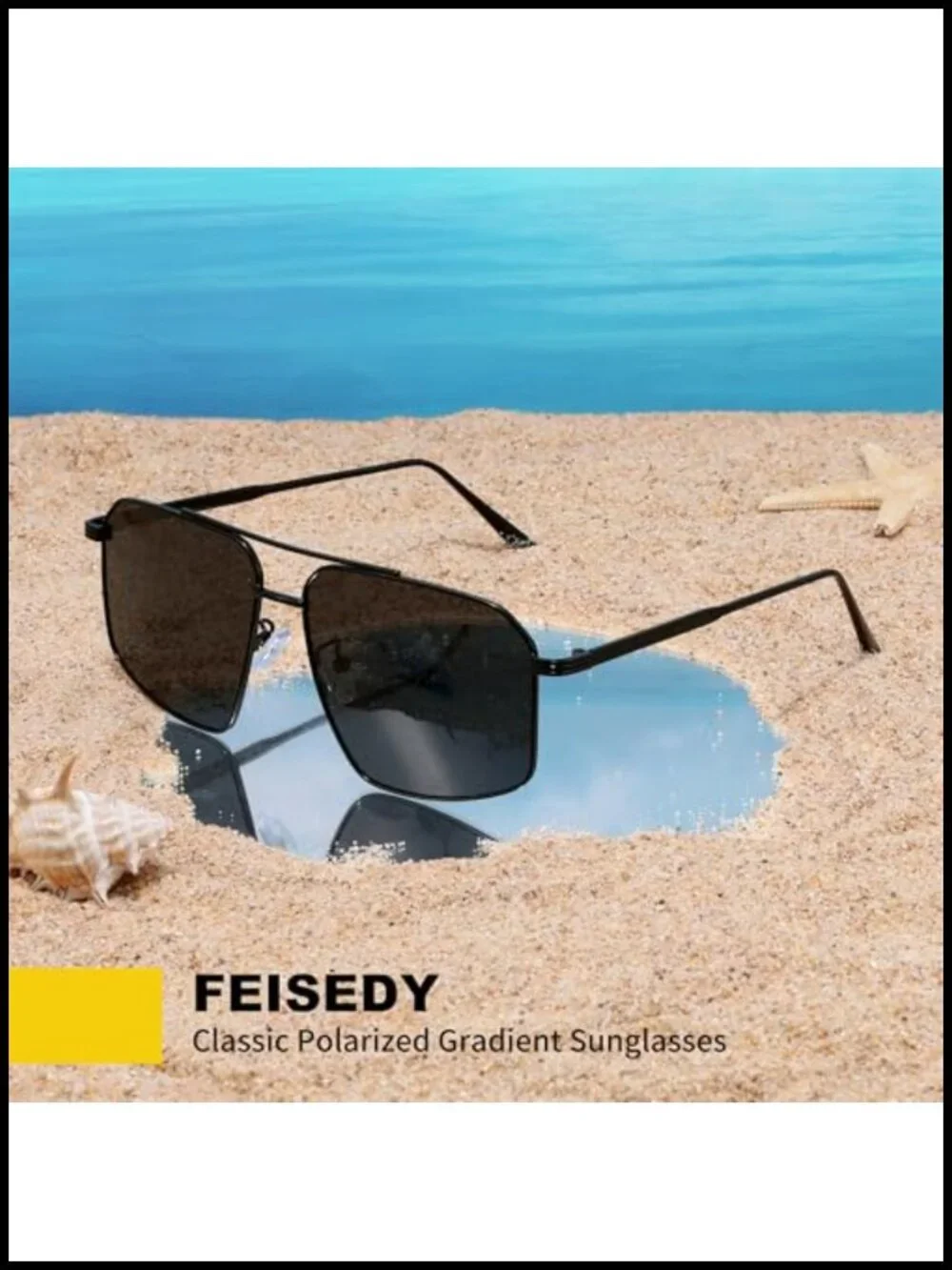 Vintage Polarized Aviator Sunglasses UV400 Protection Unisex